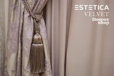 Продлена акция «Текстильное оформление окна» в мебельных салонах «ESTETICA», «VELVET», «Sleepeesleep»! 