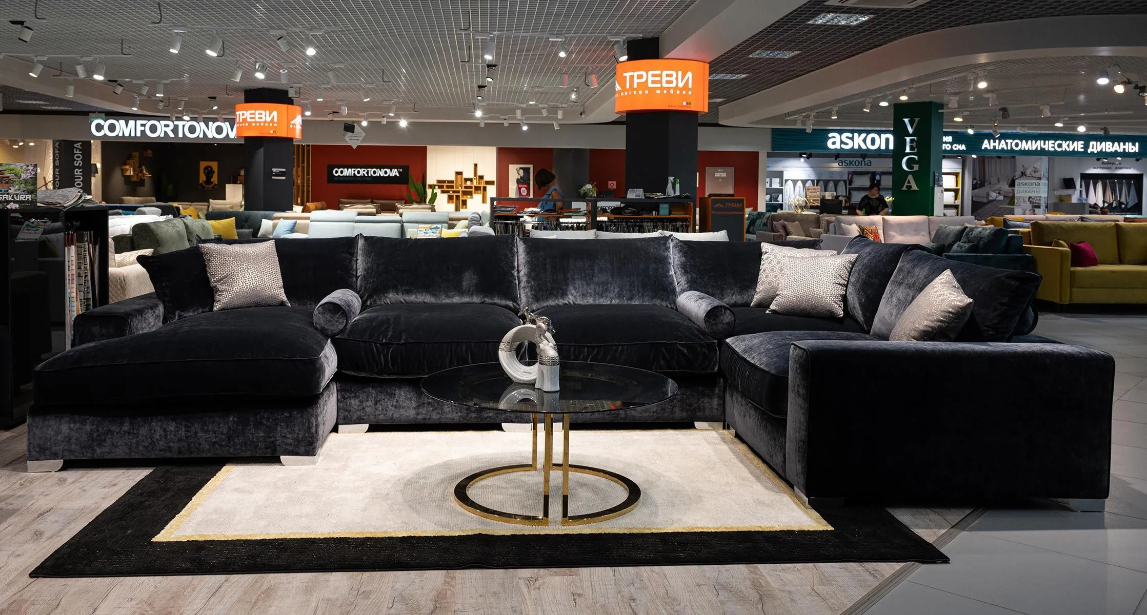 VellutoIris 1701 Sofaform Бостон