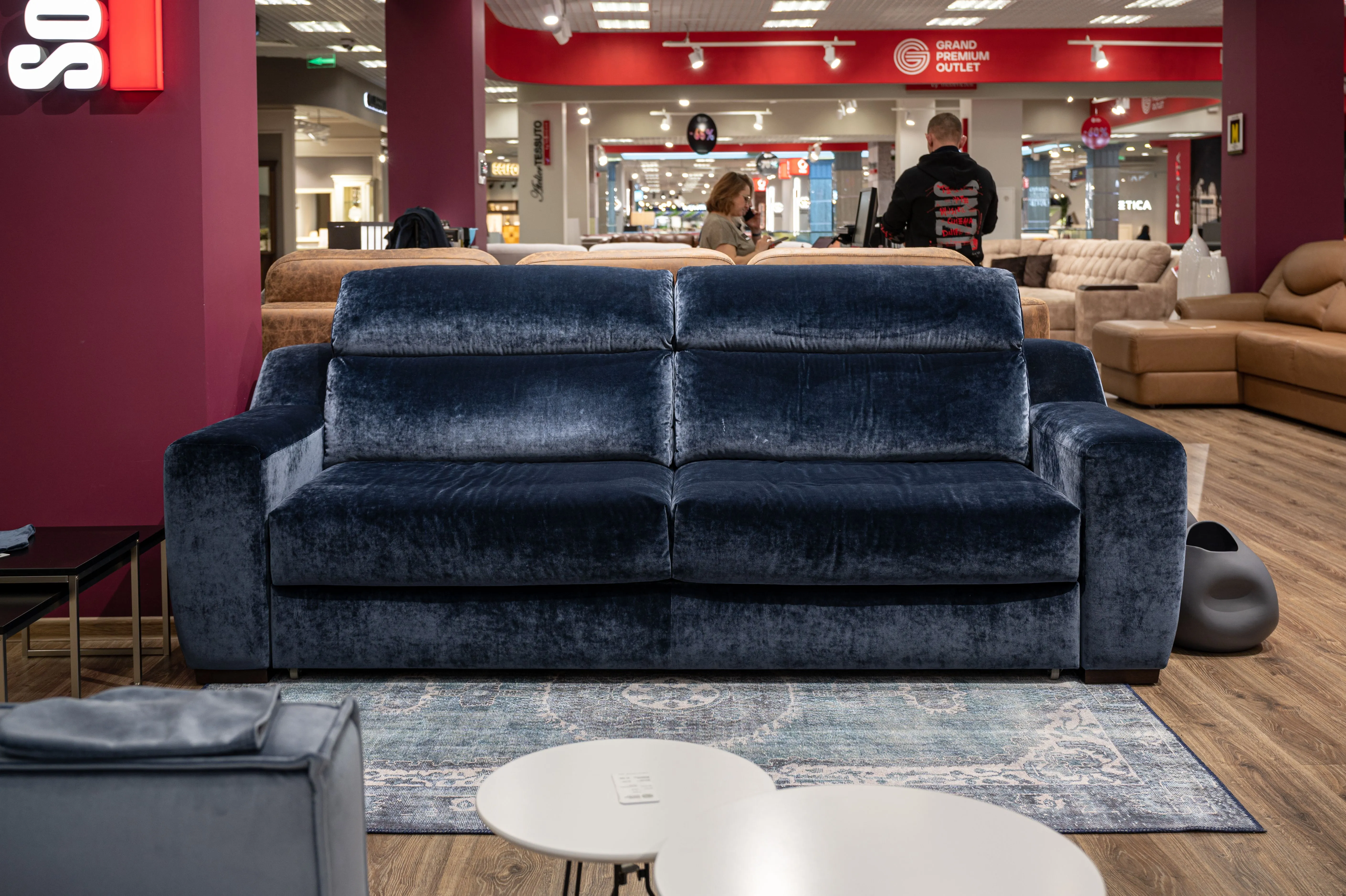 VellutoIris 1408 Tessuto Grande Alto