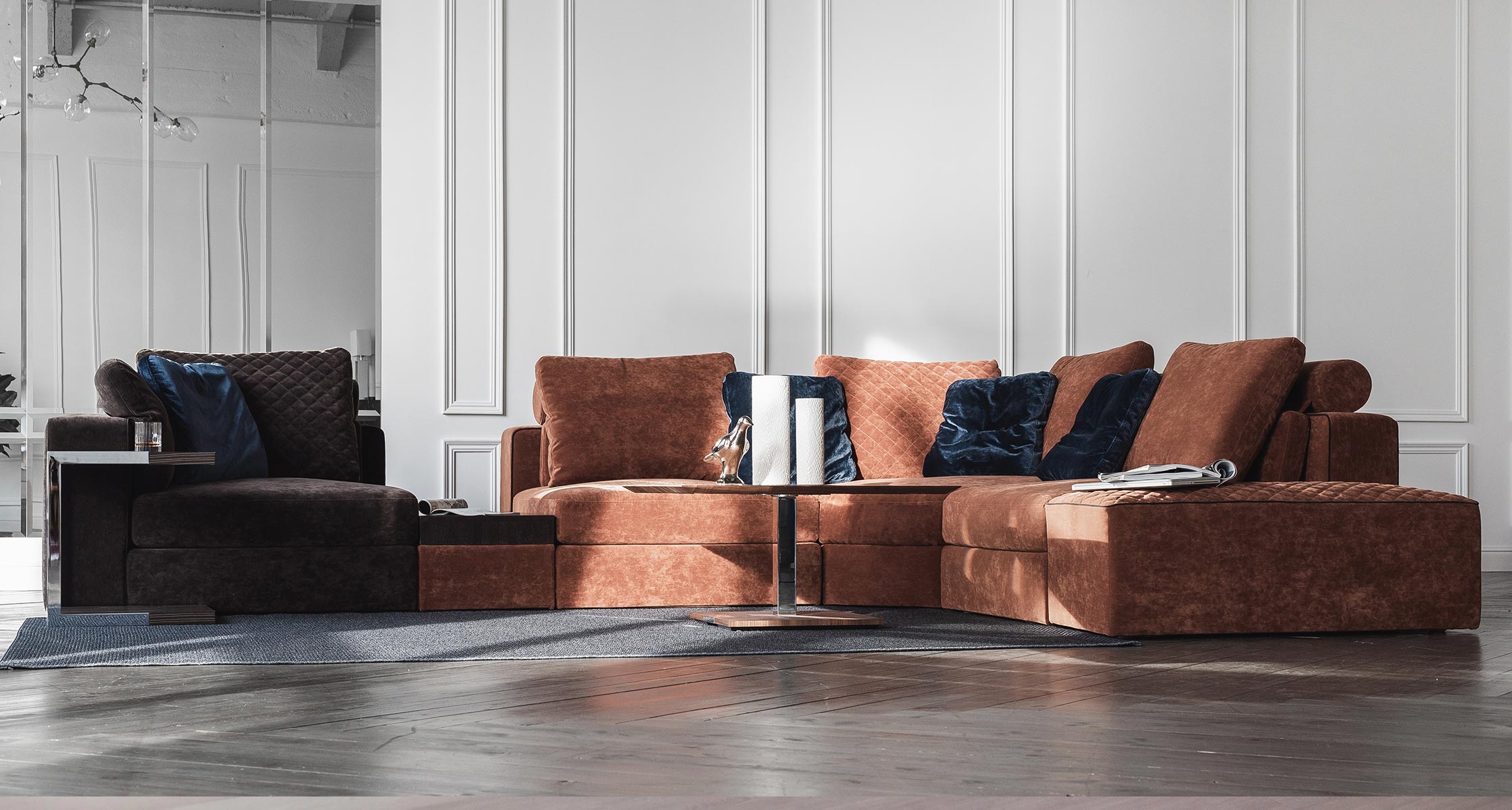 Ткань: Velsoft\Plain\153,106, Фабрика: Oprime, Модель: Egoist