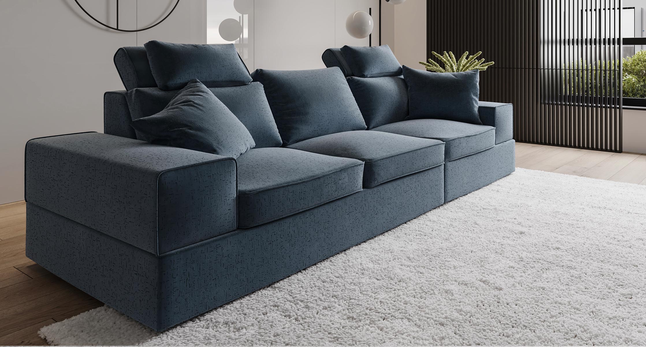 Ткань: Kandinsky\19, Фабрика: Vosart, Модель: Prime